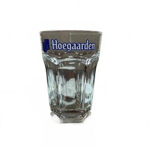 Hoegaarden Witbier Glass 0.33L Heavy Barware Hexagonal Belgian Beer Glass